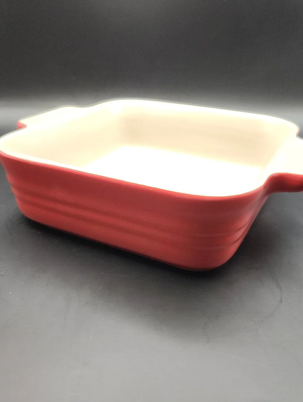 LE CREUSET Stoneware Mini Casserole/Gratin Square Baker 19-32 6